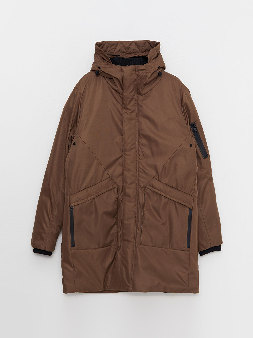Regulär Geschnittener Kapuzen-Parka für Herren-6