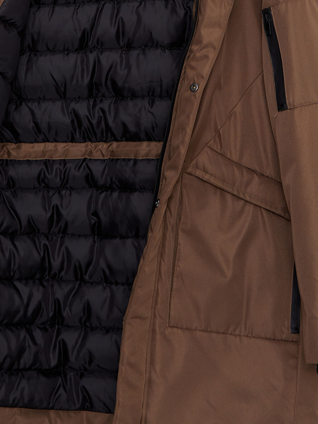 Regulär Geschnittener Kapuzen-Parka für Herren-8