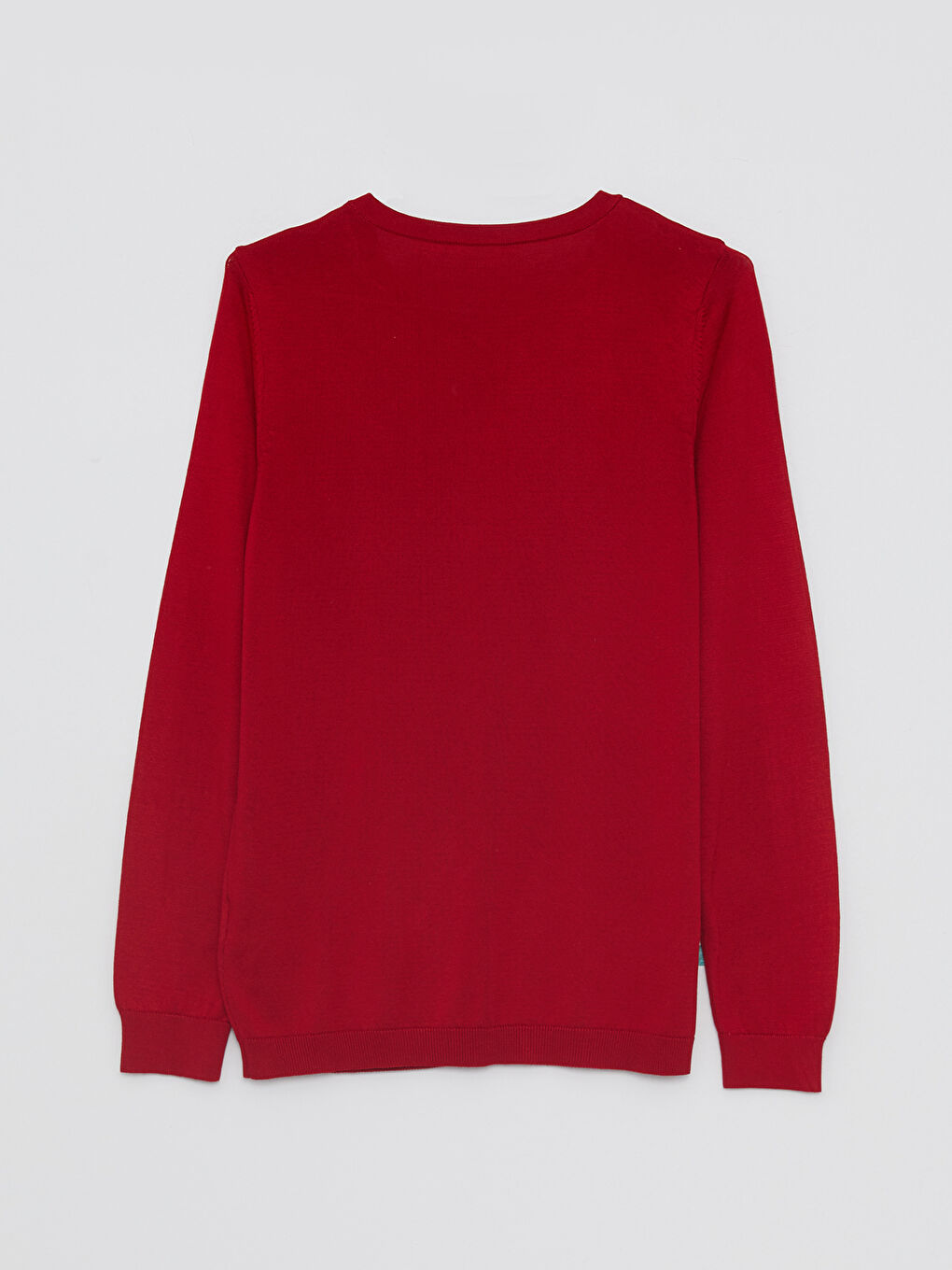 Crew Neck Plain Long Sleeve Women's Knitwear Cardigan-7