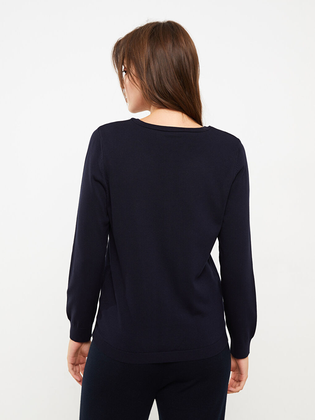 Žena TAMNO PLAVA Kardigan-3