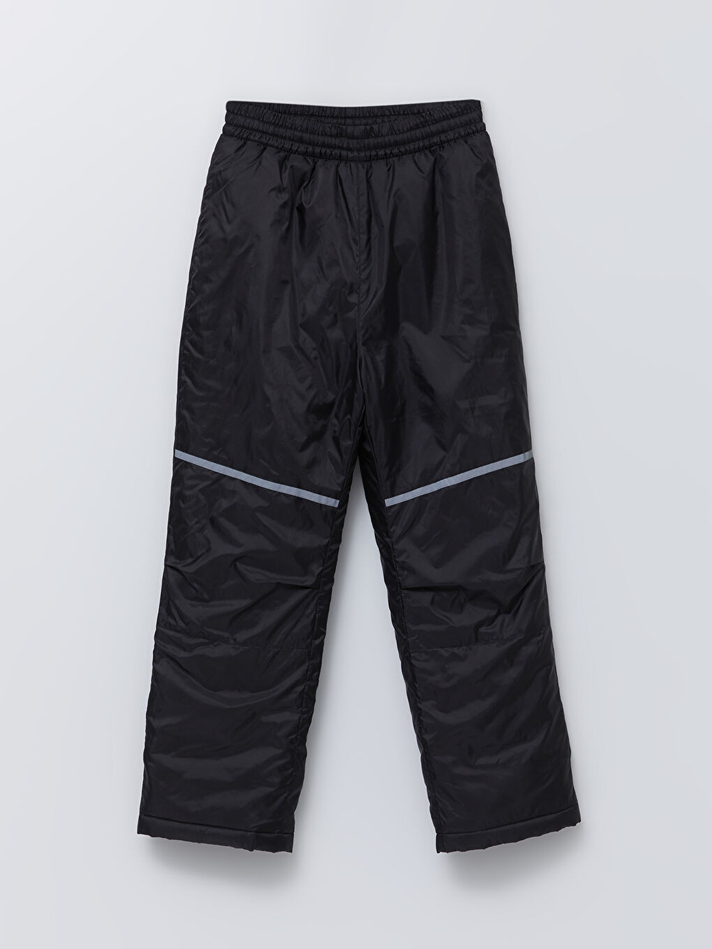 Siyah Beli Lastikli Basic Polar Astarlı Erkek Çocuk Pantolon