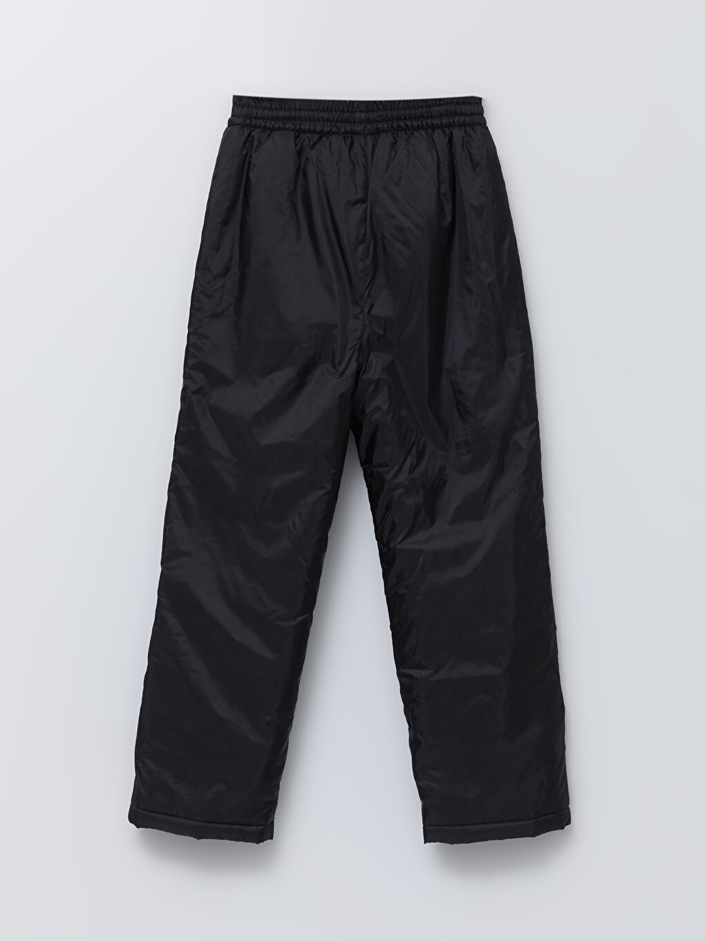 Siyah Beli Lastikli Basic Polar Astarlı Erkek Çocuk Pantolon-1