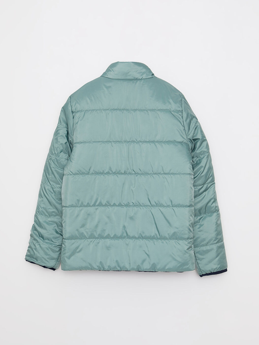 Түзу жағалы қайтымды ұлдарға арналған пальто-2