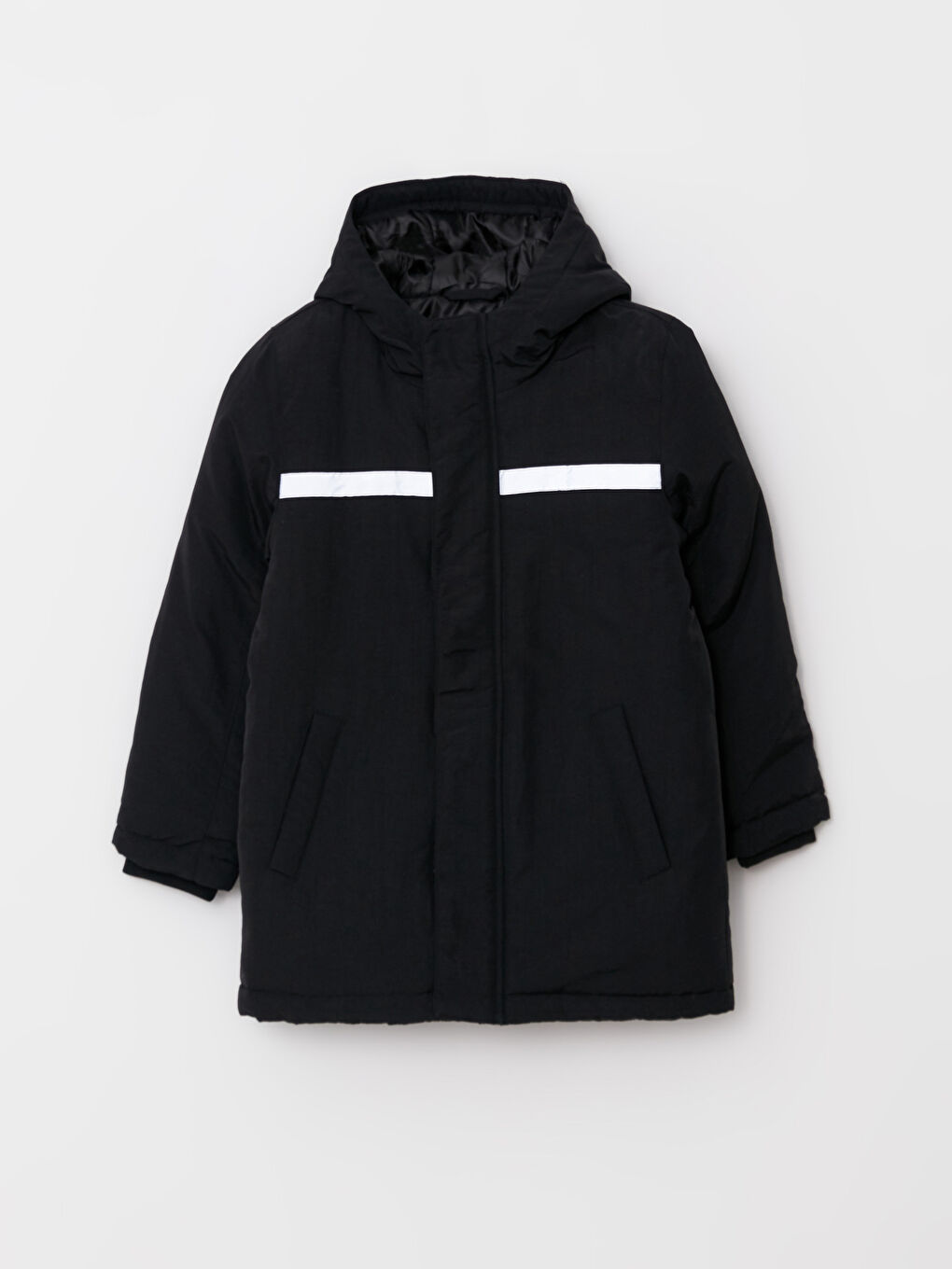 Dječak CRNA Puffer jakna/napuhana deblja jakna