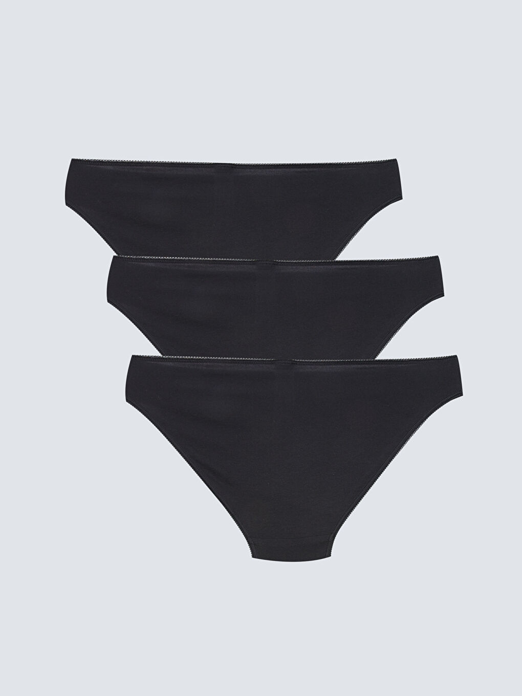 LCW DREAM Schlichte Bikini-Slips 3er-Pack -W20393Z8-CVL