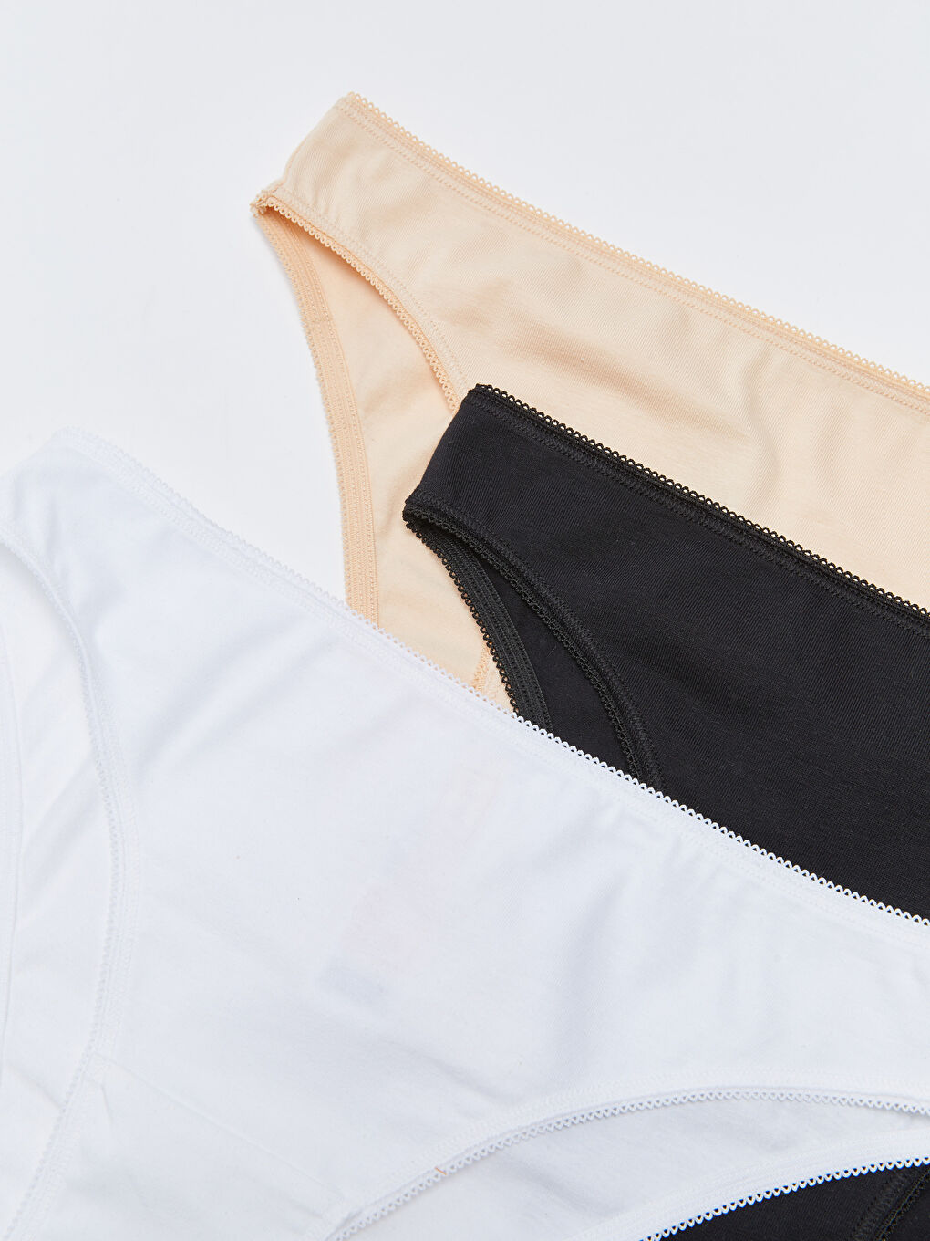 LCW DREAM Plain Brazilian Knickers 3-Pack -W20396Z8-FFB