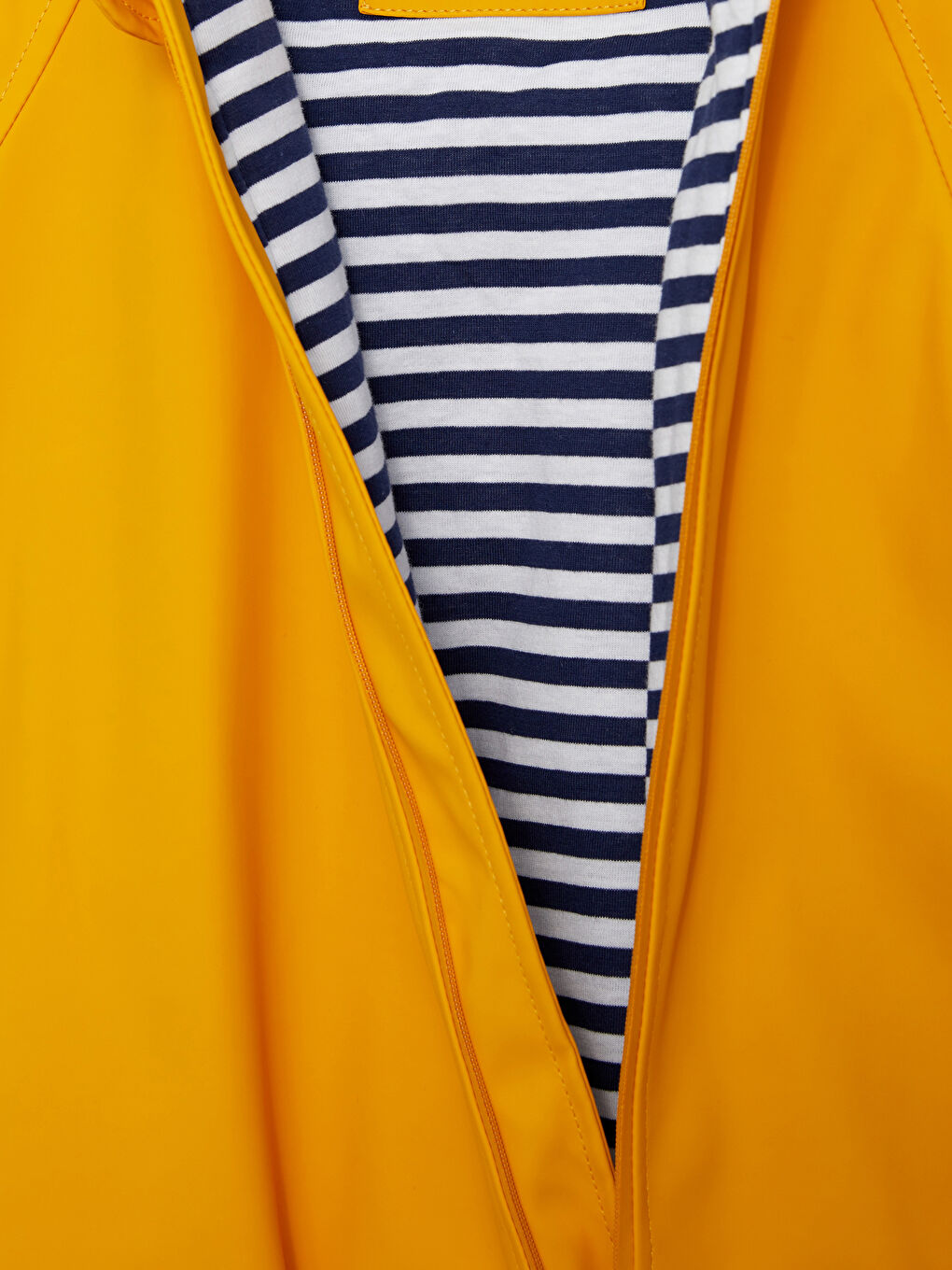 Sarı Kapüşonlu Uzun Kollu Unisex Bebek Astronot Mont-1