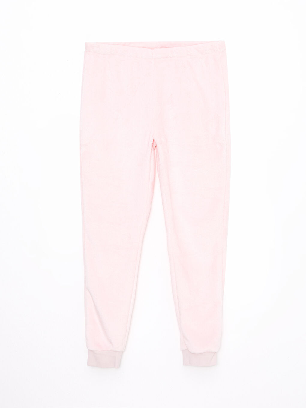 Hooded Plain Long Sleeve Plush Women's Pajamas Set-7