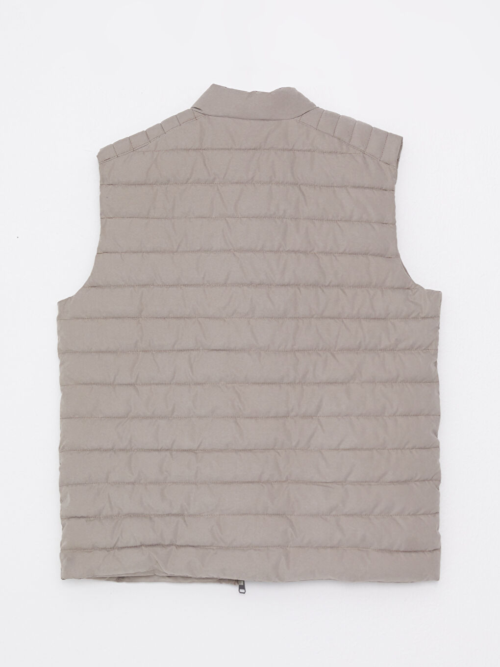 LCWAIKIKI Classic Reguläre Passform Trichterkragen Wildleder Herrenweste -W20444Z8-RQF