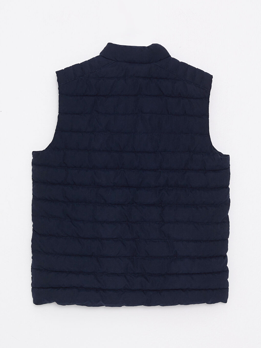 LCWAIKIKI Classic Regular Fit Funnel Neck Suede Men's Waistcoat -W20444Z8-RFD