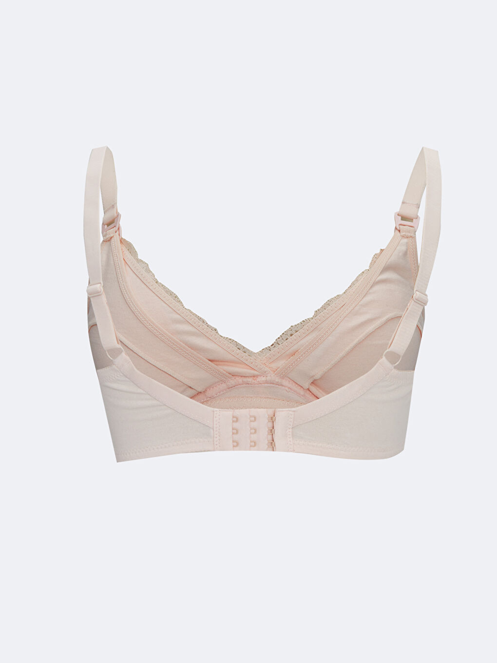 Non-Wired Non-Padded Polka Dot Nursing Bra-1