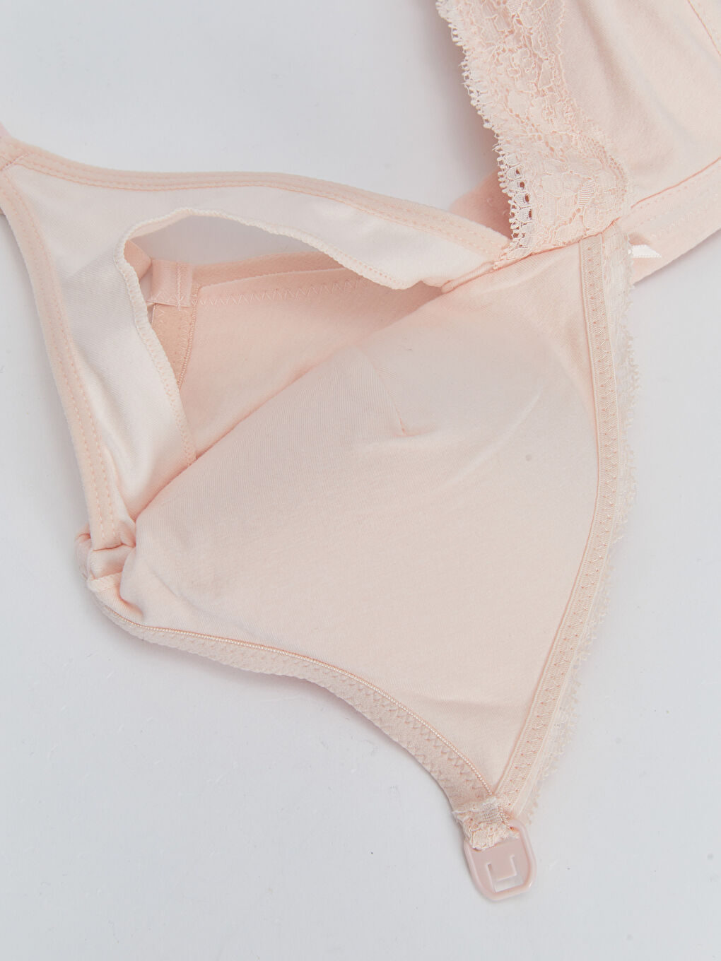 Non-Wired Non-Padded Polka Dot Nursing Bra-2