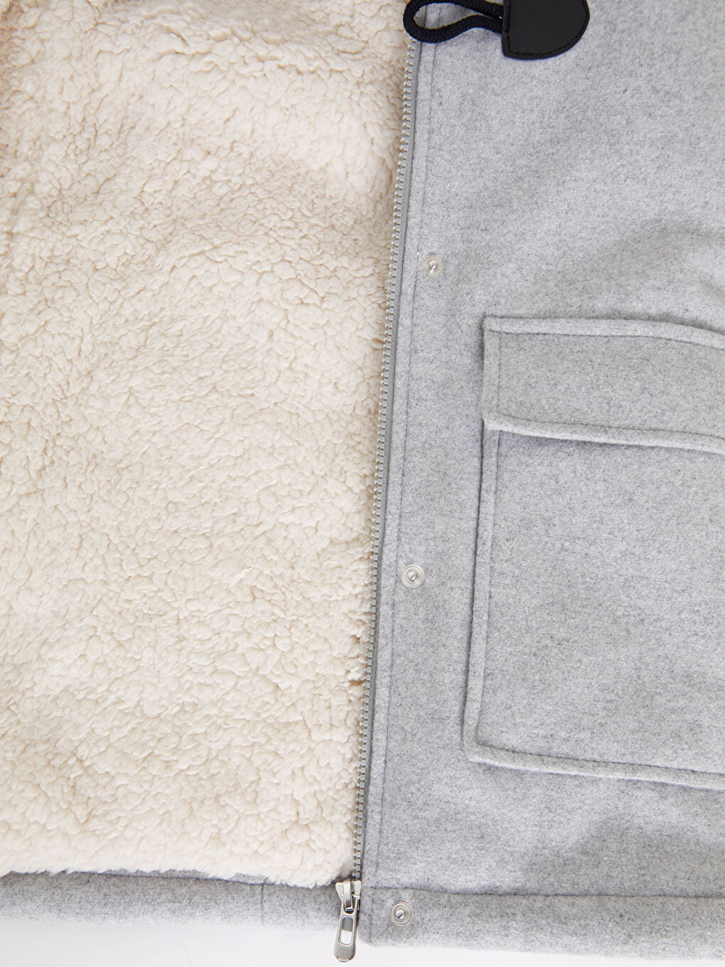 Palton Cachet cu Glugă pentru Fete-4