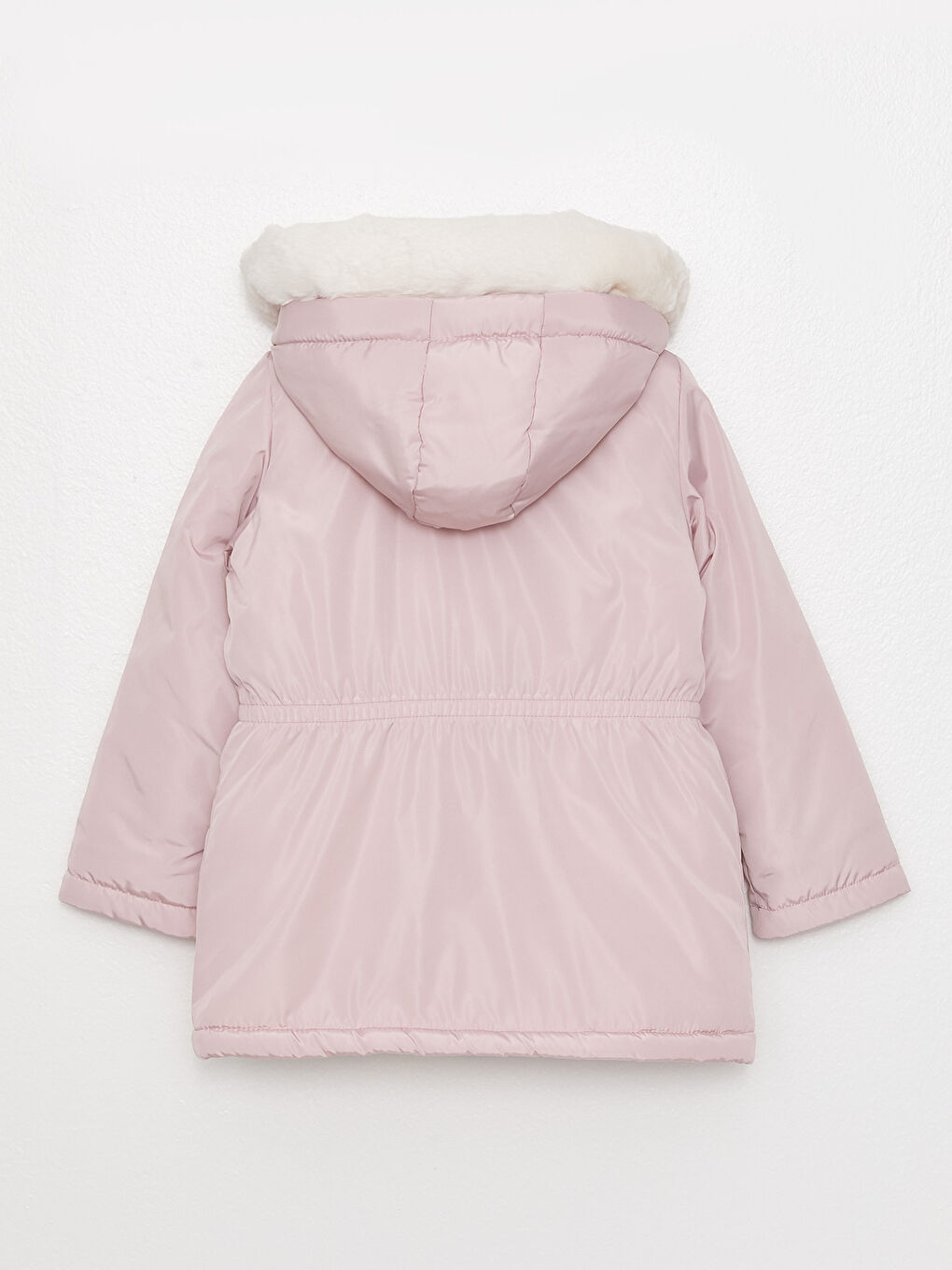LCW Kids Kapüşonlu Basic Kız Çocuk Parka -W20518Z4-FJV