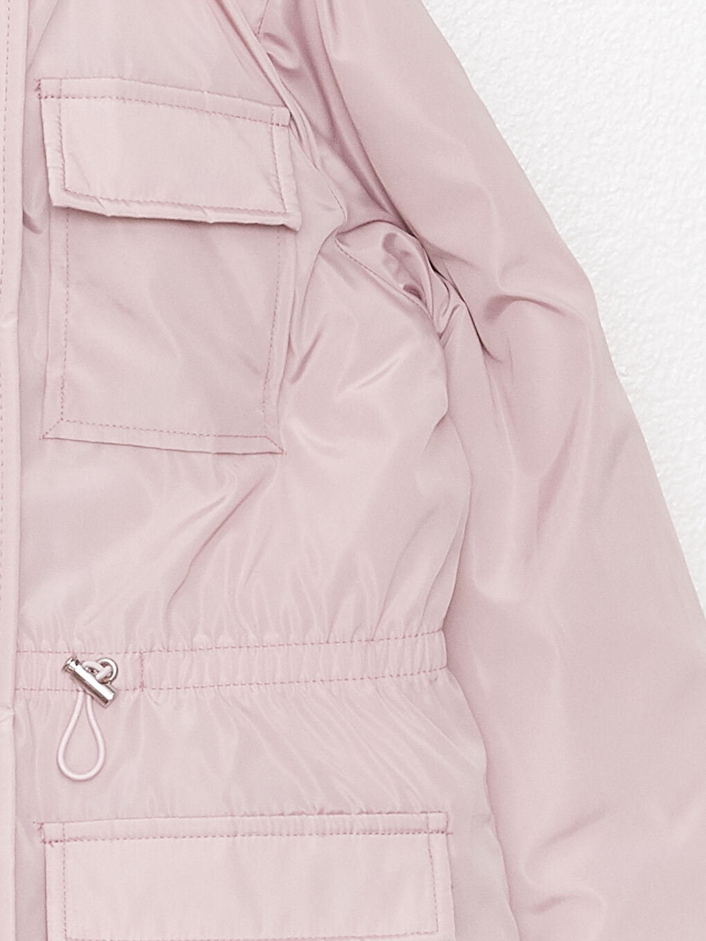 LCW Kids Kapüşonlu Basic Kız Çocuk Parka -W20518Z4-FJV