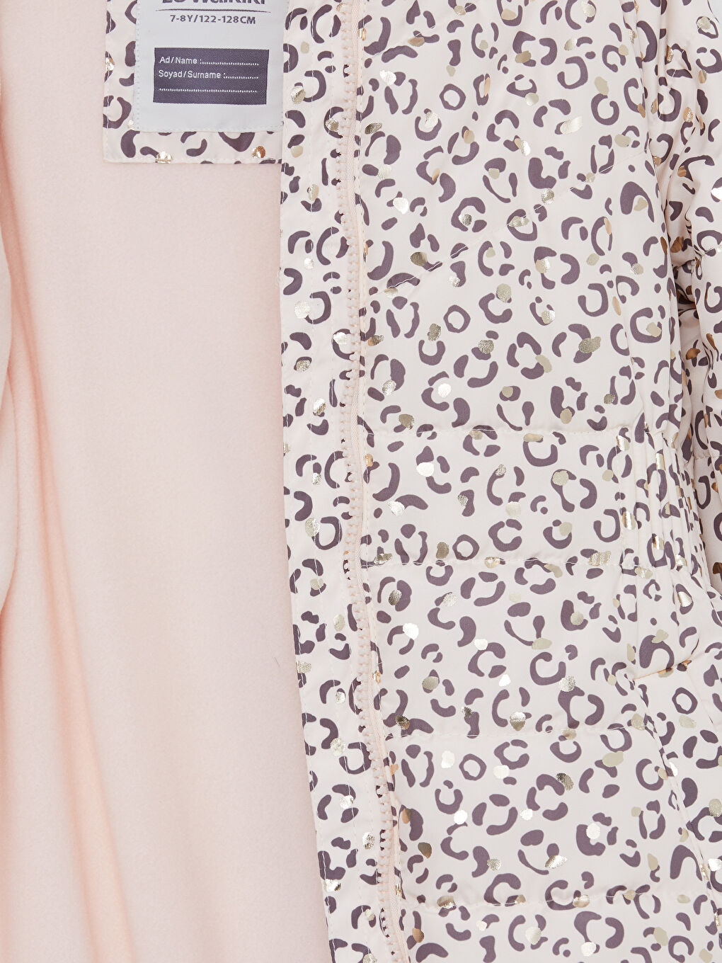 Djevojka RUŽIČASTA Zimski kaput-1