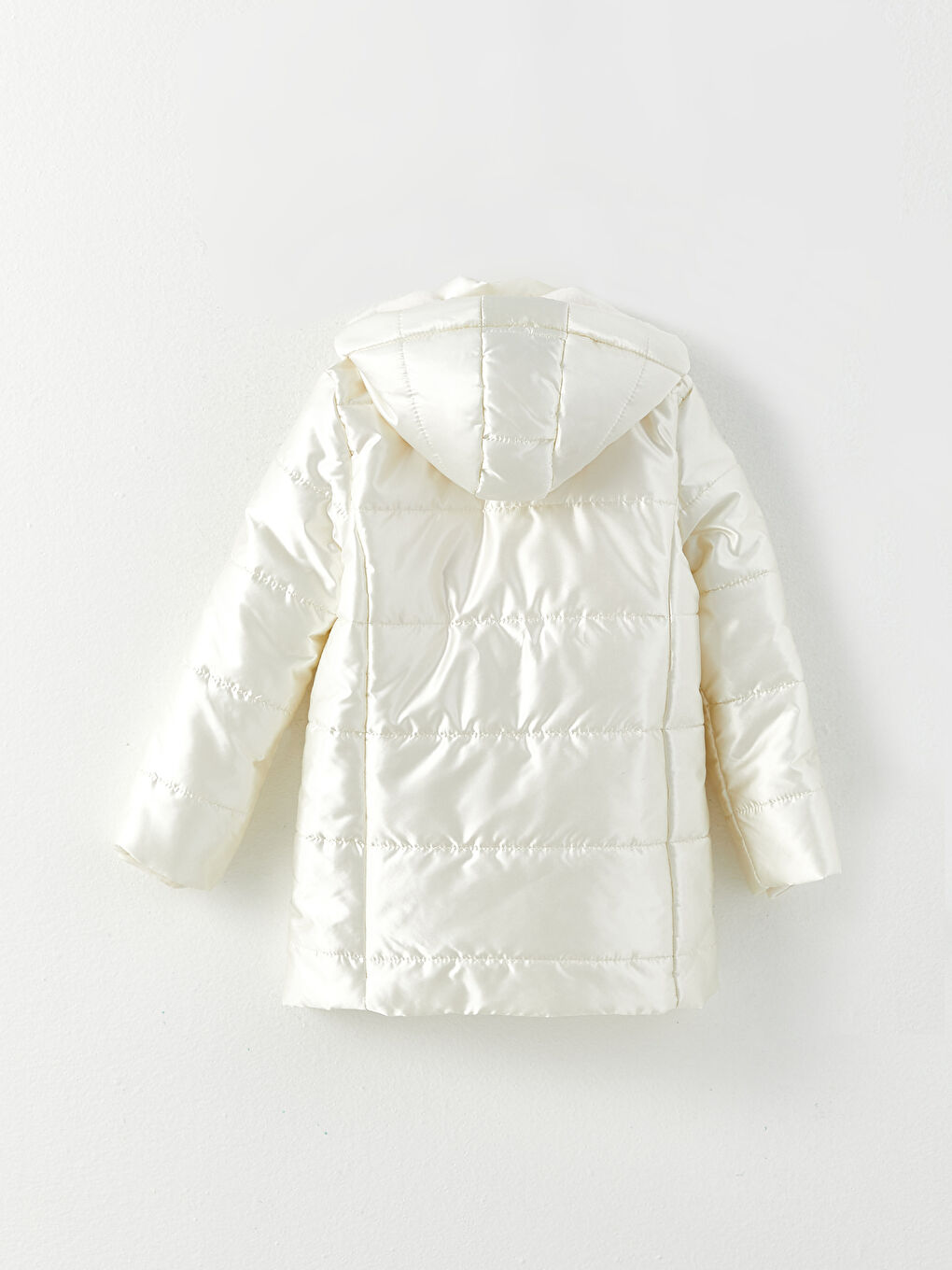 Капюшонды негізгі қыз пальтосы-2