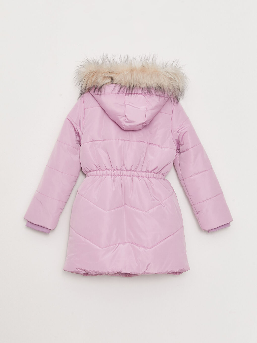 LCW Kids Parka Basique À Capuche Fille -W20540Z4-FJN