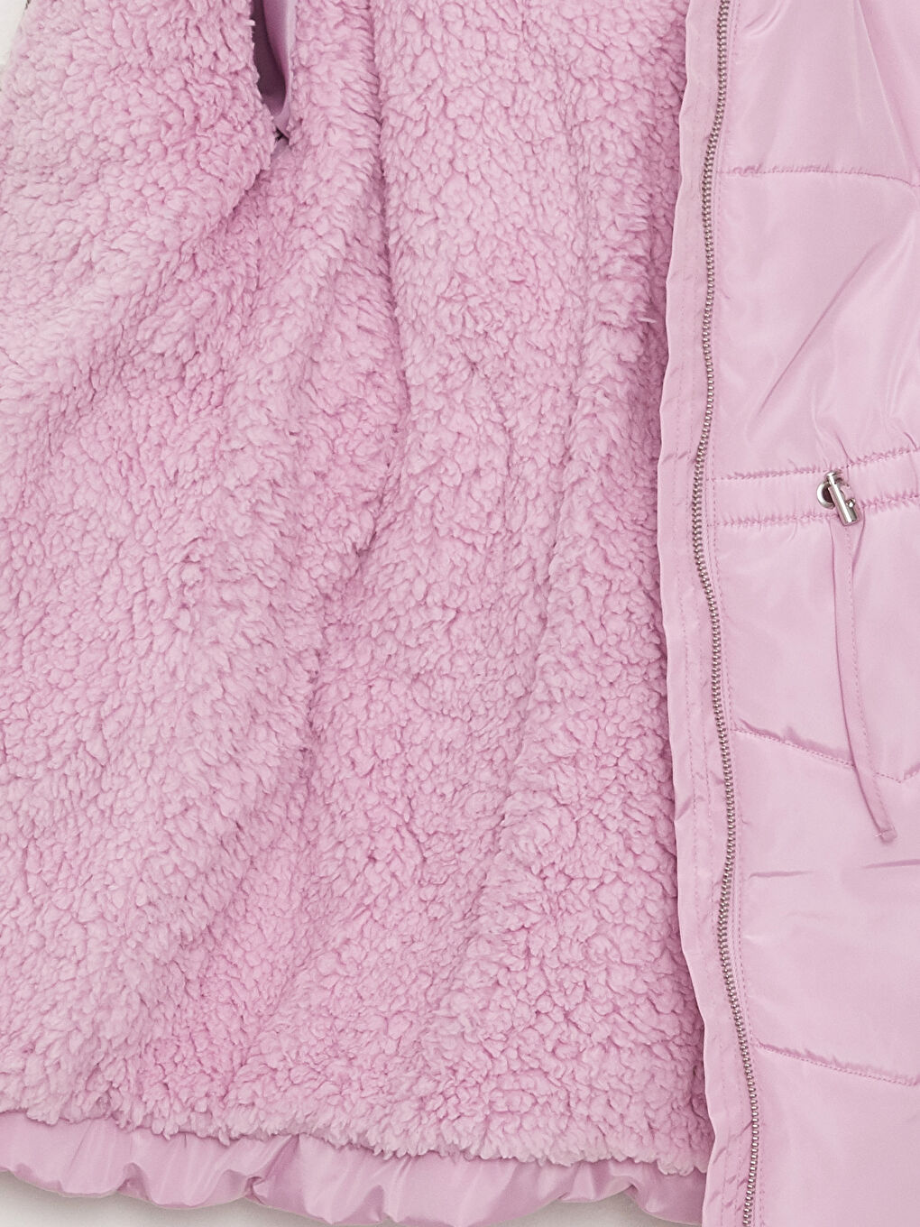 LCW Kids Parka Basique À Capuche Fille -W20540Z4-FJN