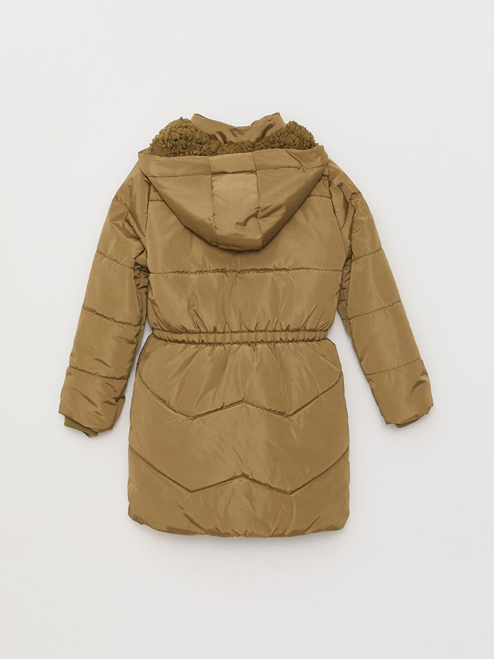 LCW Kids Kapüşonlu Basic Kız Çocuk Parka -W20540Z4-JNN