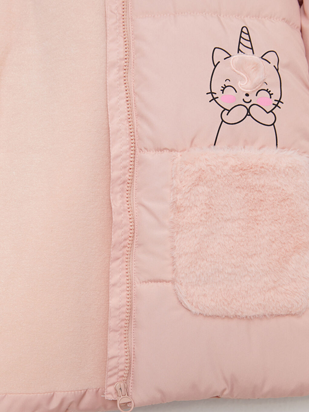 Palton Imprimat cu Glugă pentru Fete-2