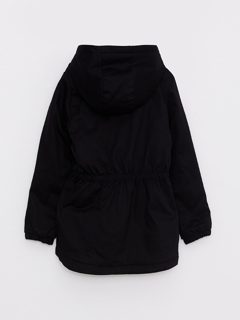 Hooded Printed Girls Parka-1