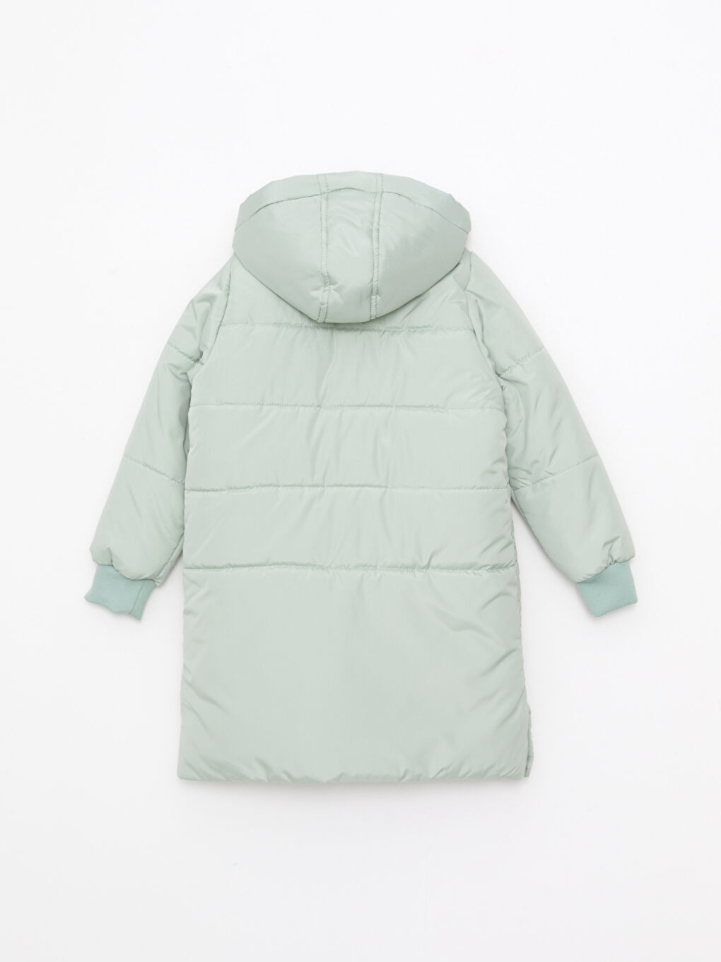 Hooded Printed Girl Coat -W20549Z4-FKS