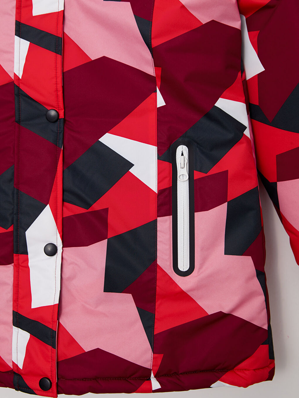 კაპიუშონიანი გოგონებისთვის სათხილამურო ქურთუკი-2