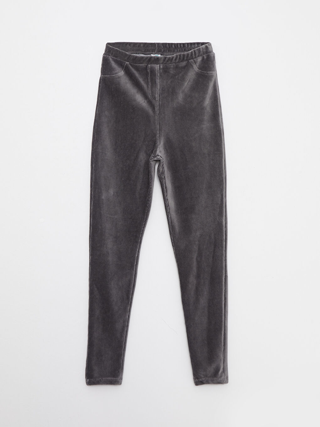 Elastic Waist Basic Velvet Girl Tights