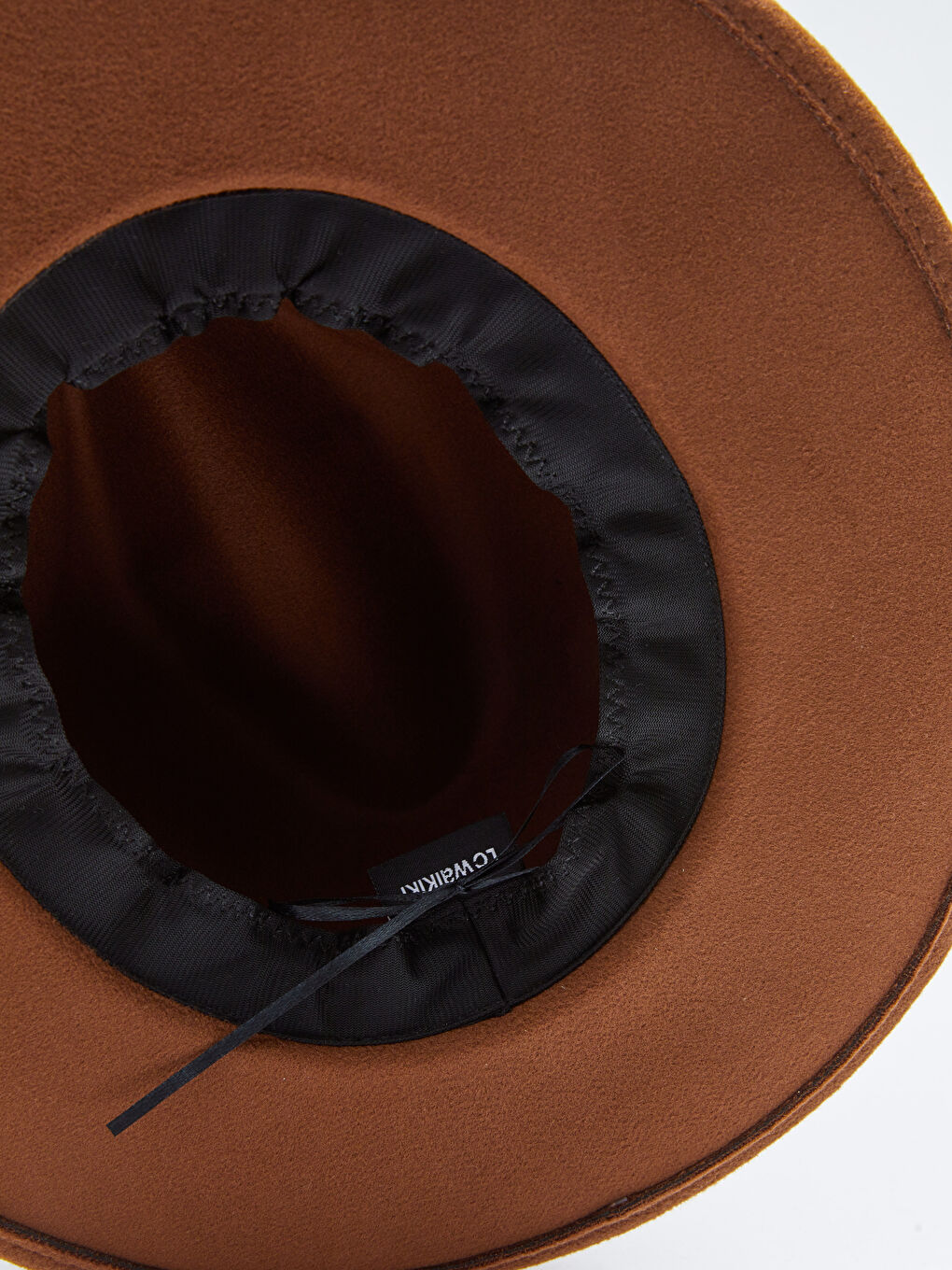 әйелдерге арналған жолақты өрнекті каше фетр қалпақ-6