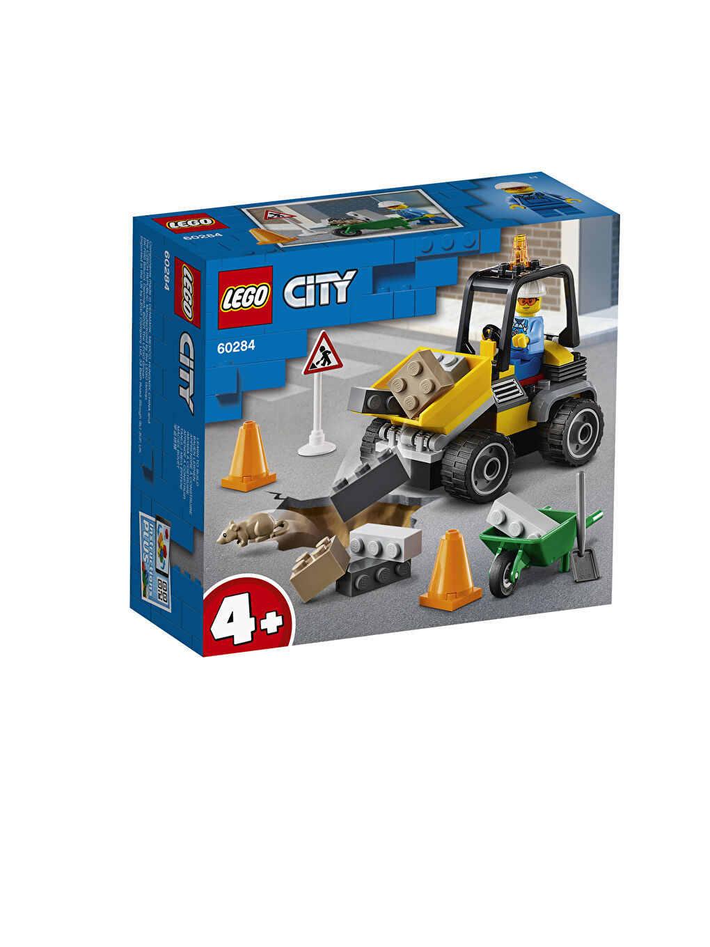LEGO City Yol Çalışması Aracı Oyuncak Yapım Seti 60284