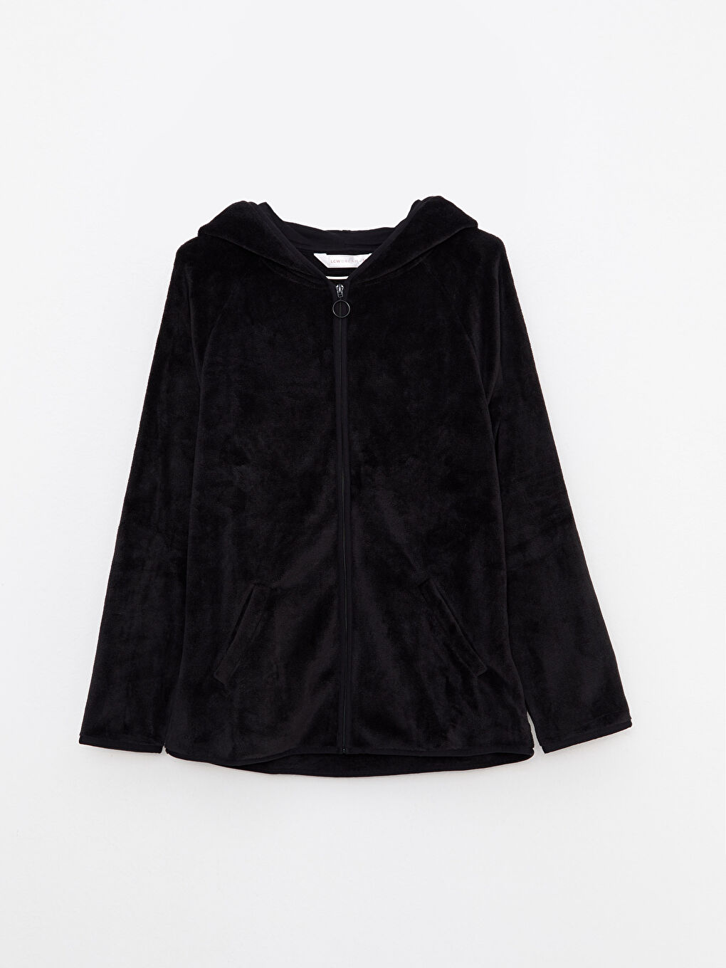 Hooded Regular Long Sleeve Women's Pajama Top-5