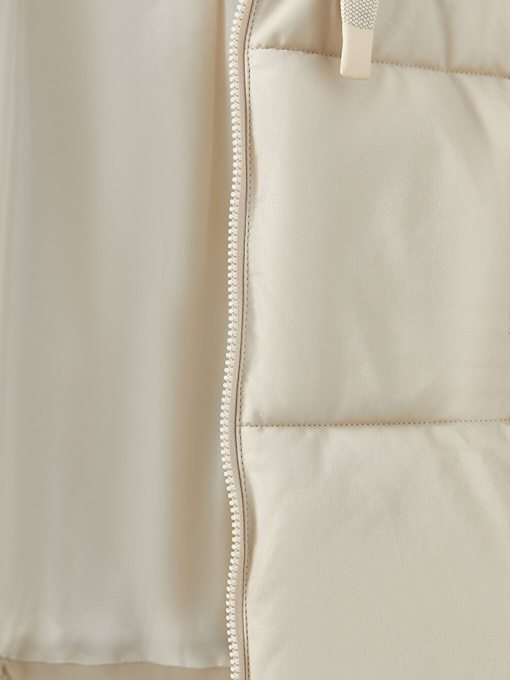 Women's Hooded Plain Puffer Coat-8