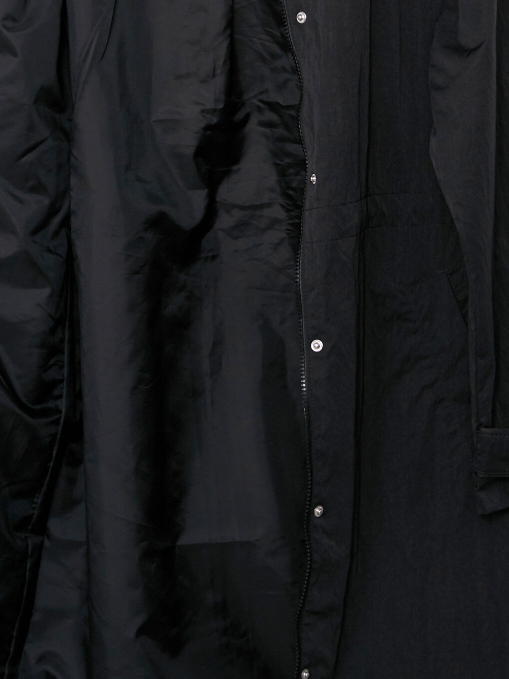 Женский однотонный дождевик с капюшоном-8