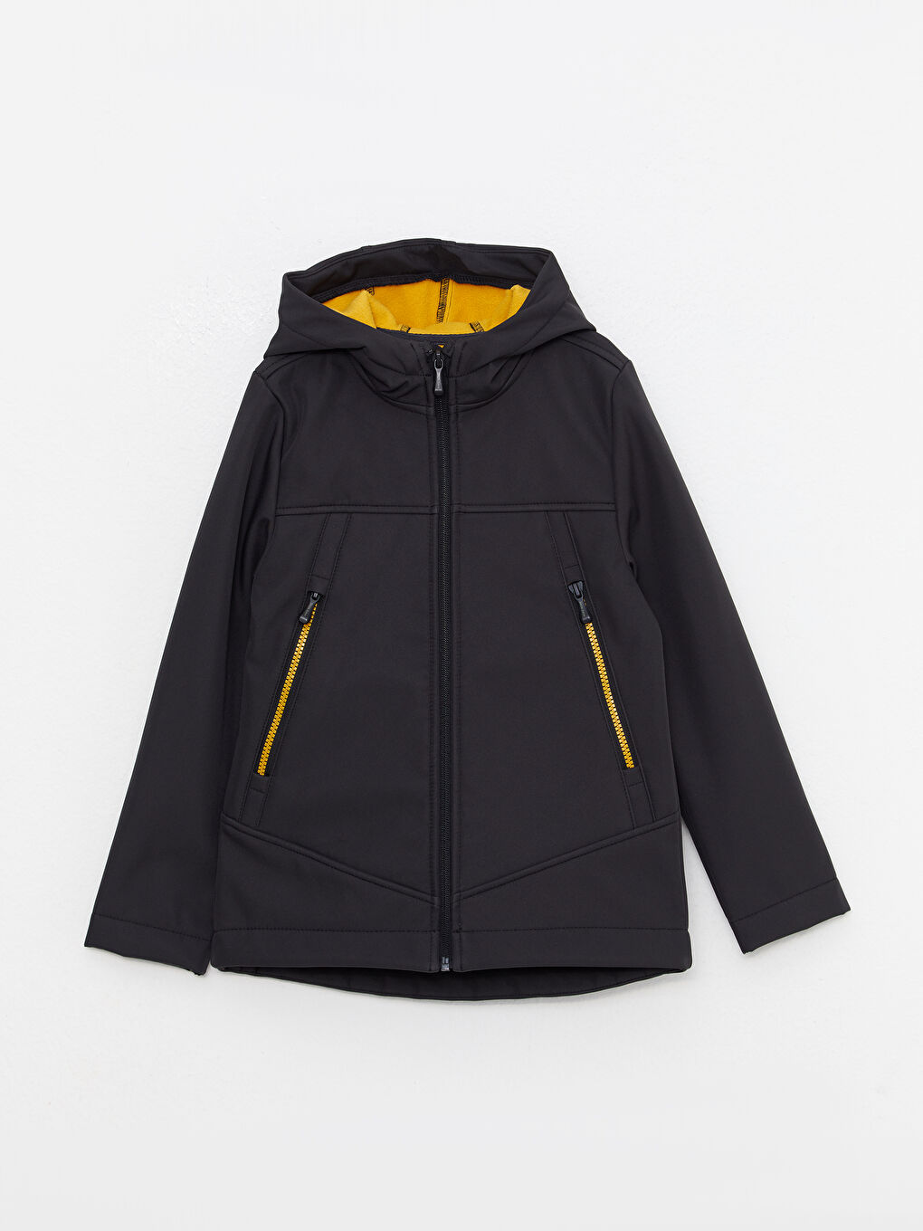 LCW Kids Hooded Basic Boy Raincoat -W20621Z4-JTK