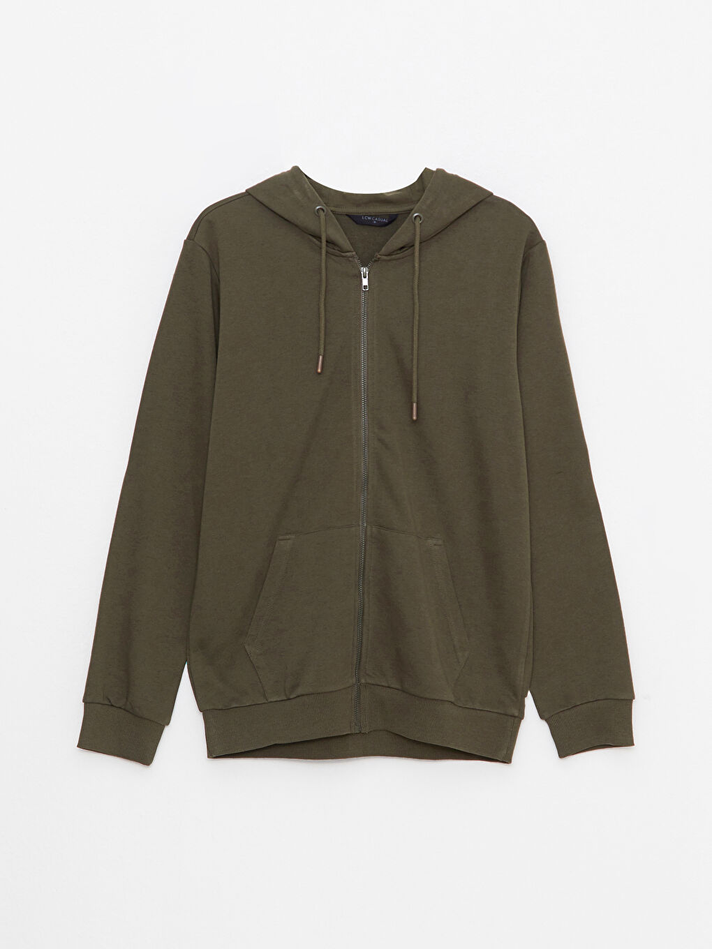 Standard Fit Hooded Men's Sports Cardigan-5