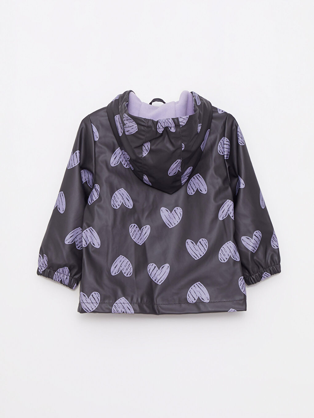 LCW baby Hooded Long Sleeve Printed Baby Girls' Raincoat -W20663Z1-LQ9