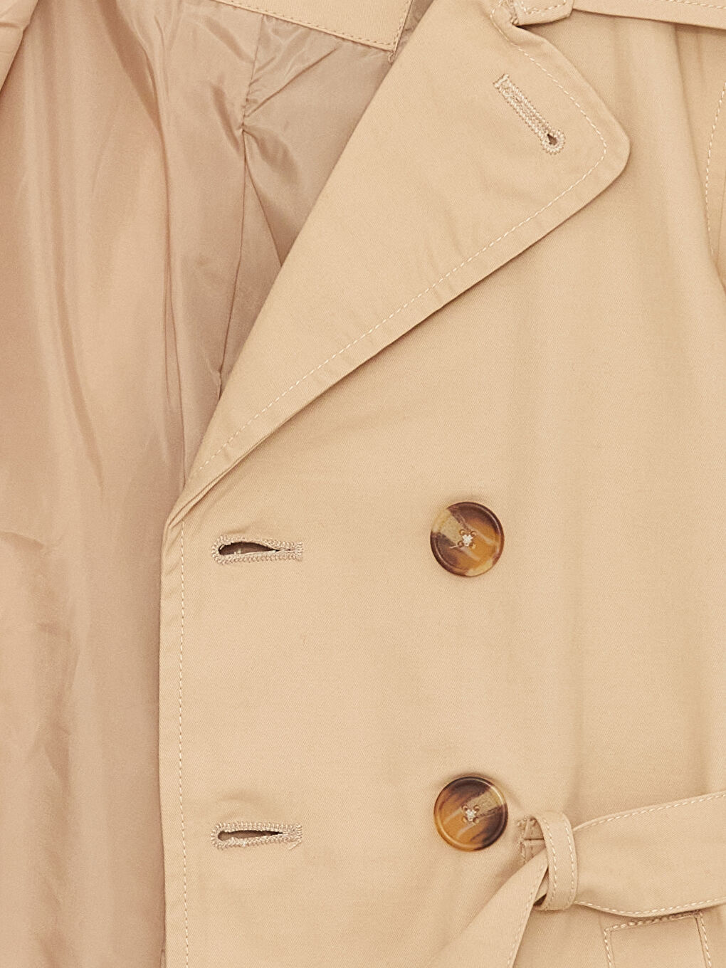 Shirt Collar Boys' Trench Coat-1