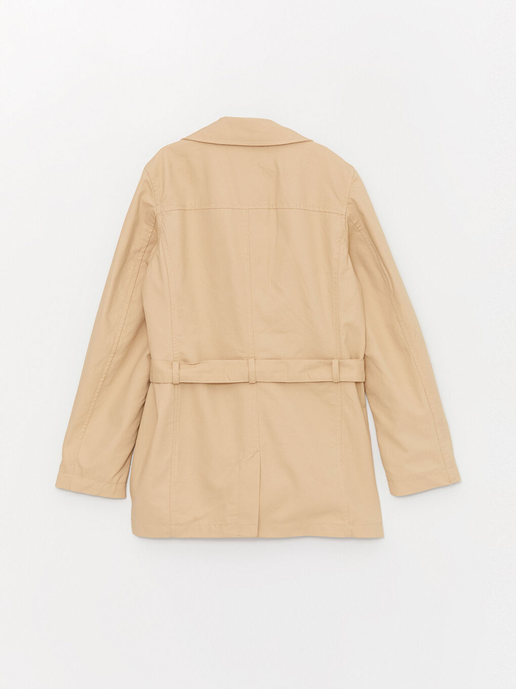 Shirt Collar Boys' Trench Coat-2