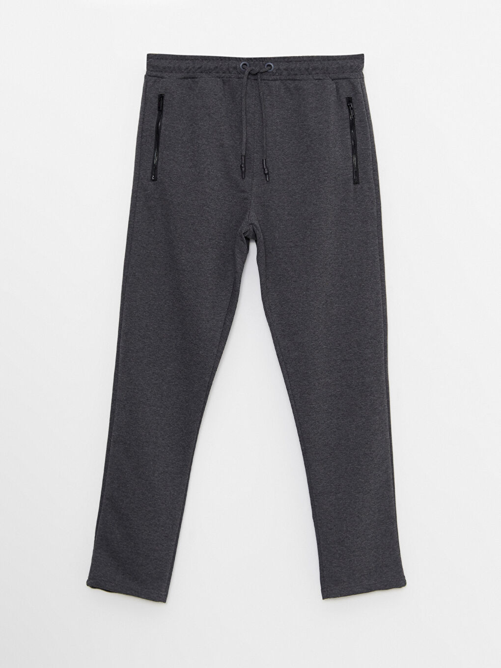 Antrasit Dar Kalıp Erkek Eşofman Altı-5