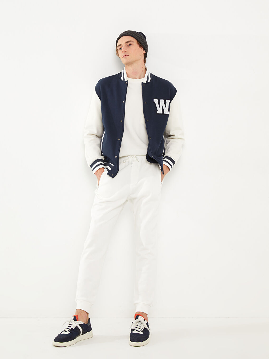 Schlank Geschnittene Dicke Jogginghose für Herren