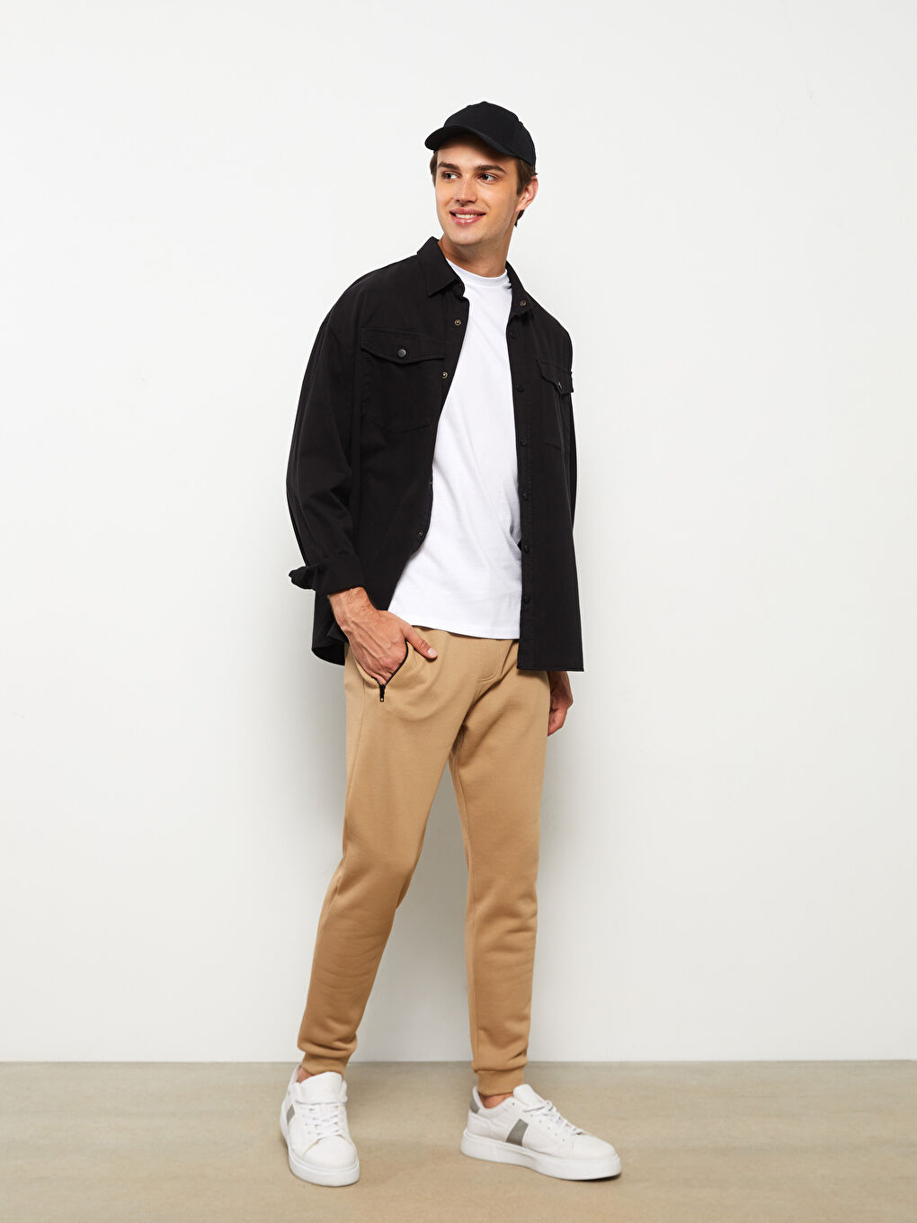 XSIDE Slim Fit Men's Thick Jogger Sweatpants -W20697Z8-RBZ