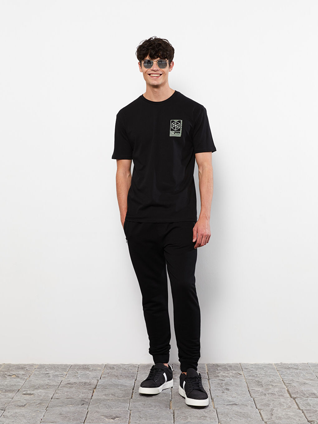 Muška džoger trenerka donji deo slim fit -W20702Z8-CVL