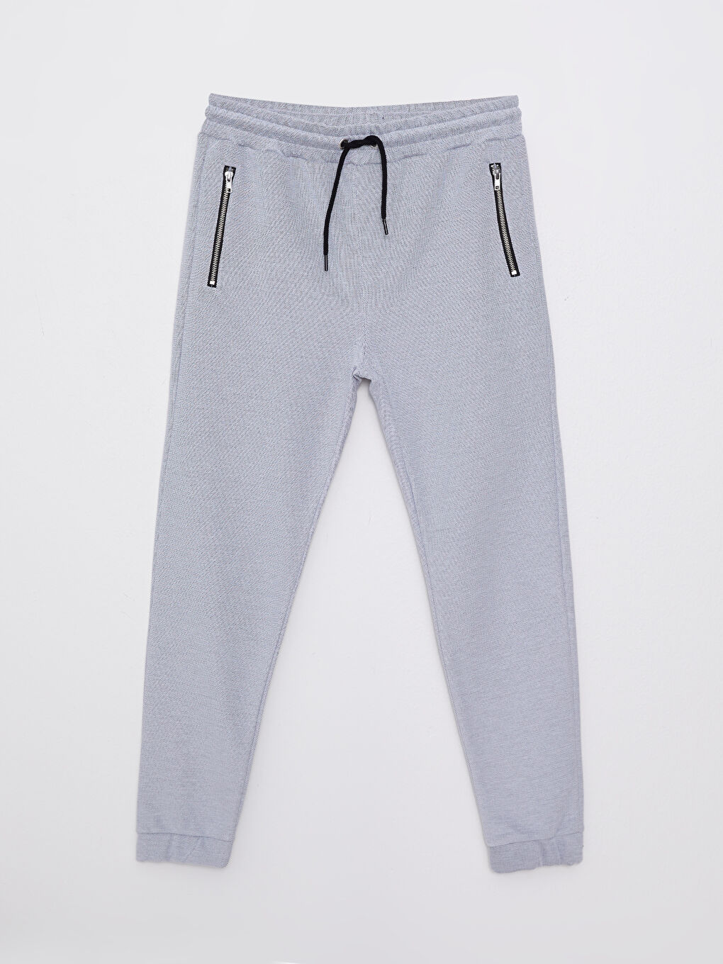 Gri Slim Fit Erkek Jogger Eşofman Altı-5