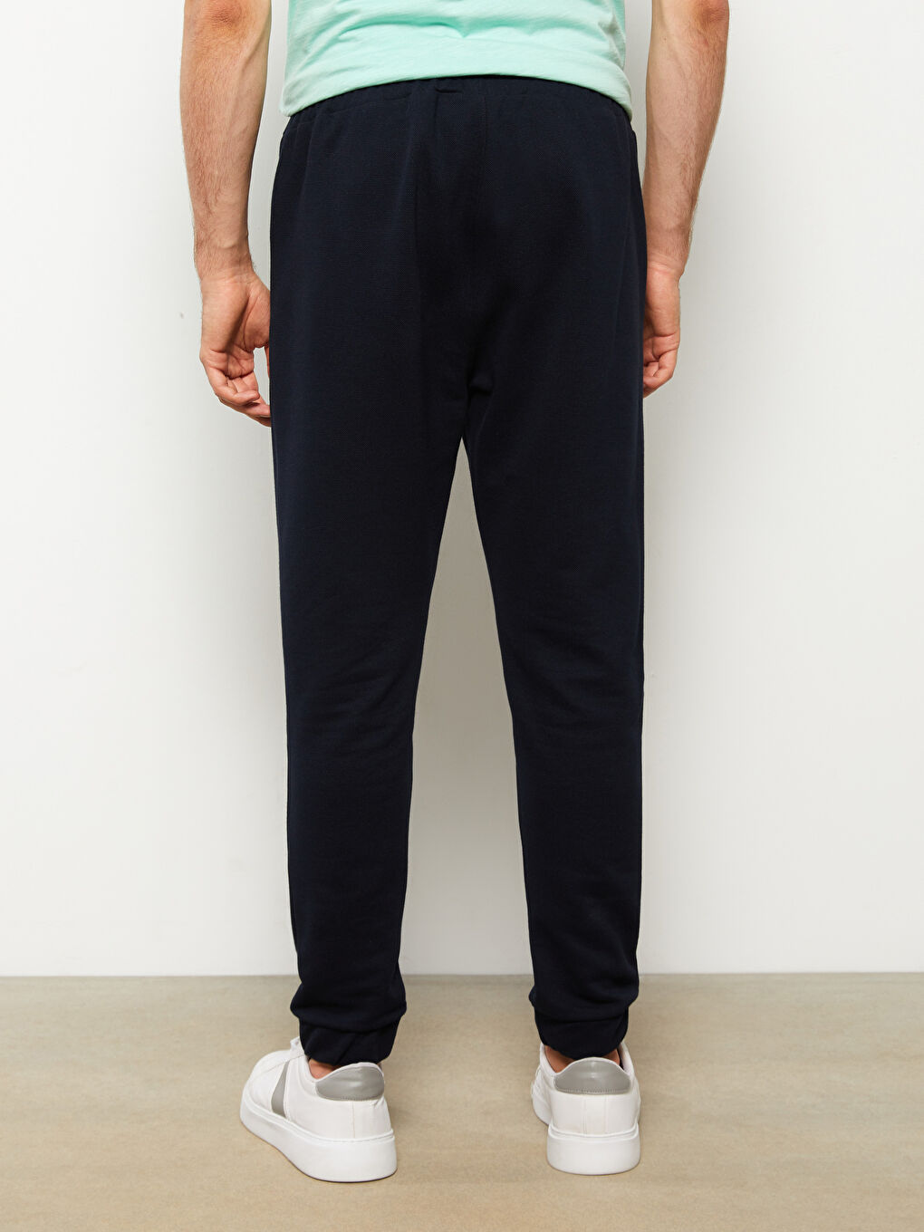 Lacivert Slim Fit Erkek Jogger Eşofman Altı-4