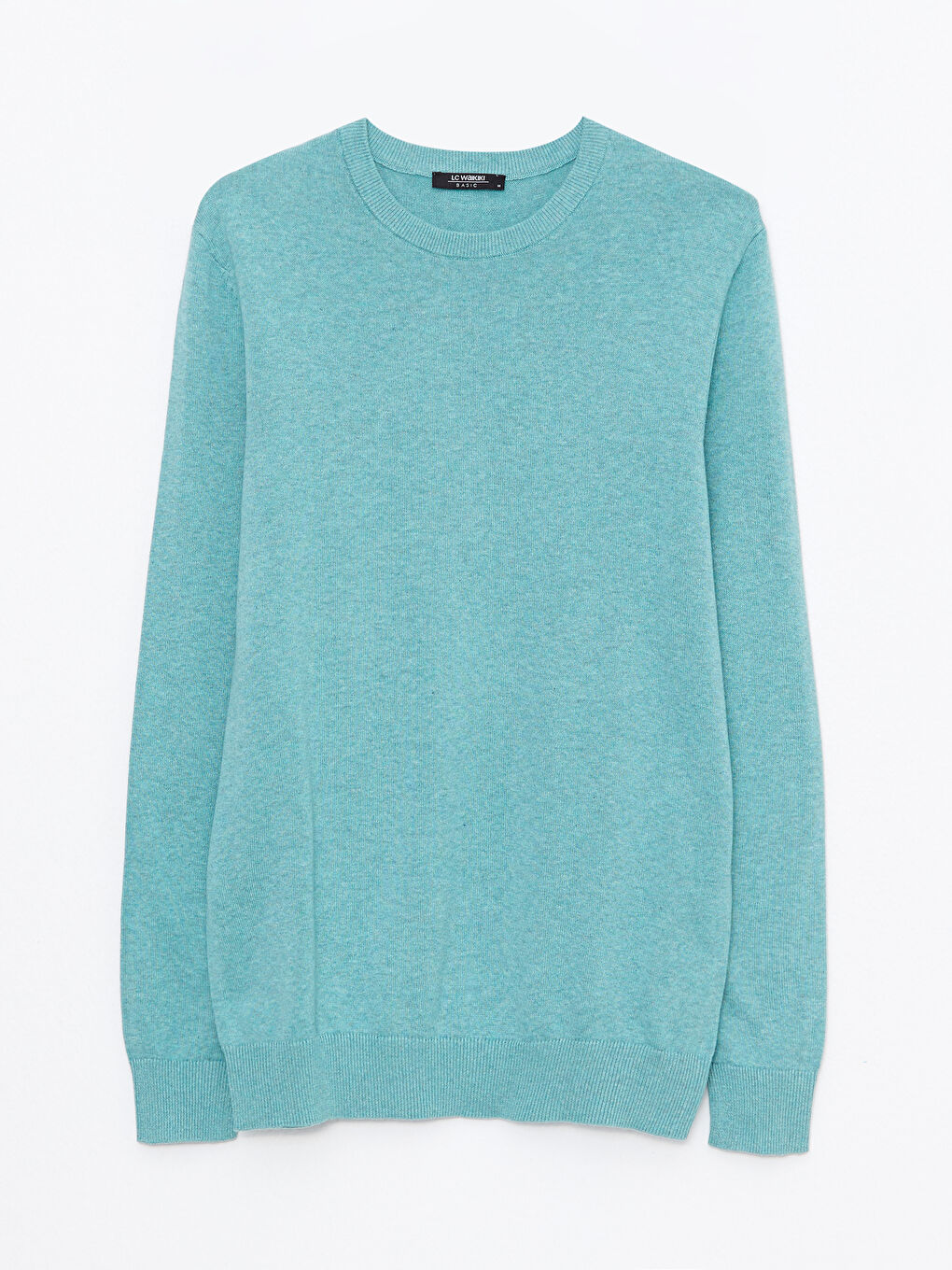 LC Waikiki Crew Neck Long Sleeve Men's Tricot Sweater -W20706Z8-GMK