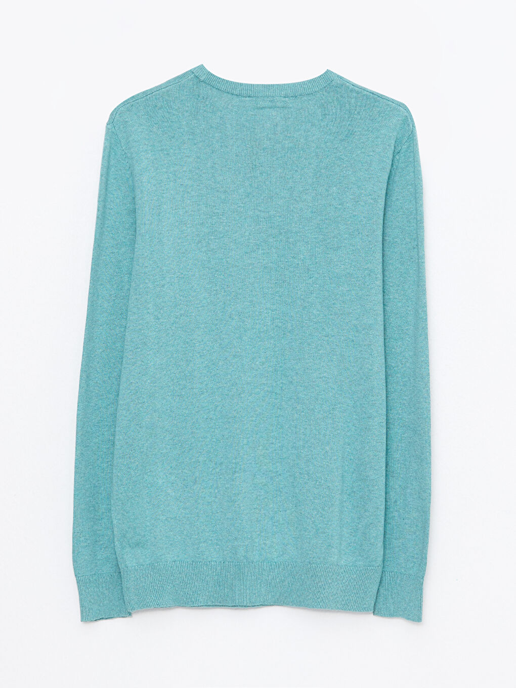 LC Waikiki Crew Neck Long Sleeve Men's Tricot Sweater -W20706Z8-GMK