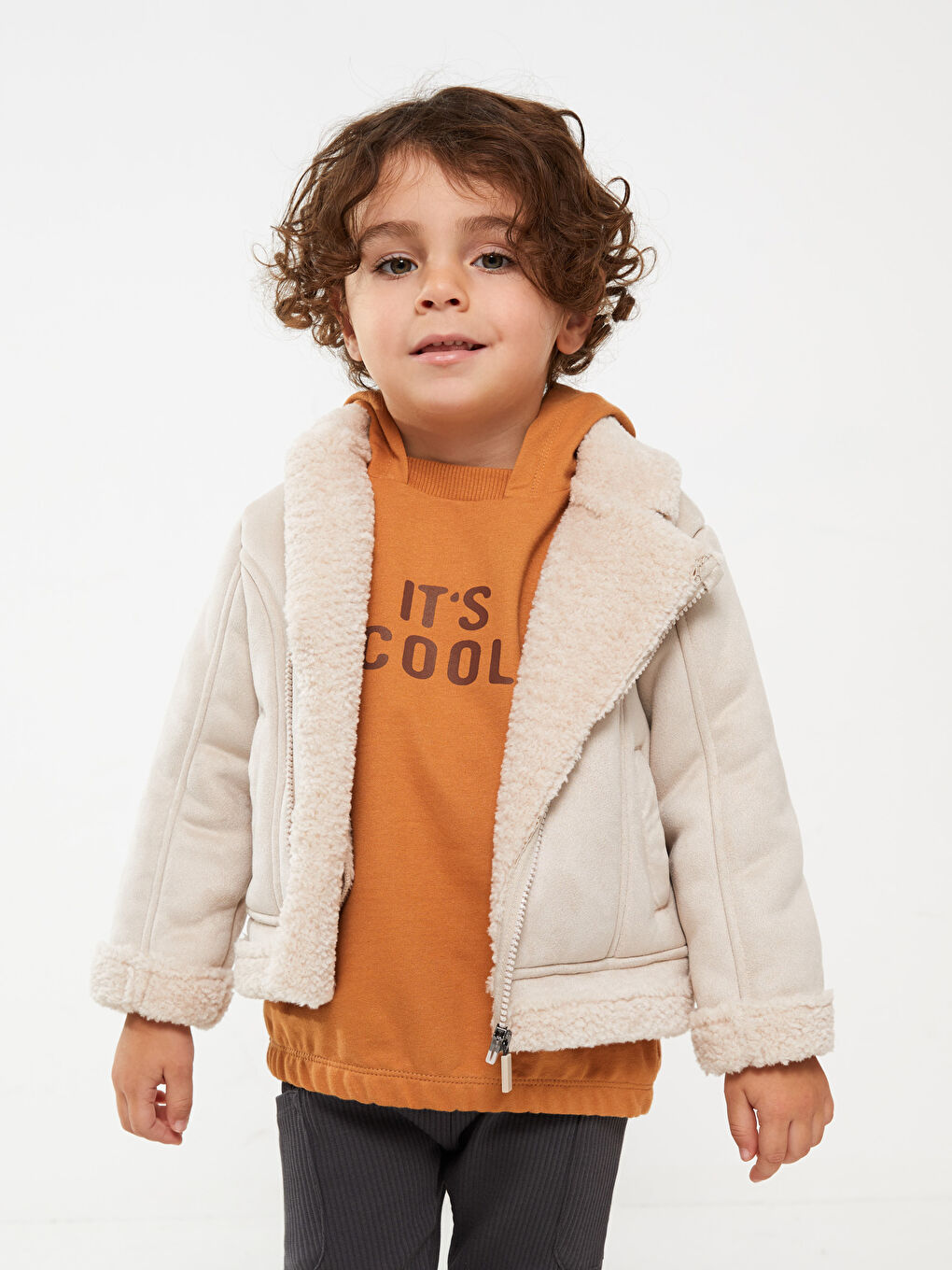 Пальто для малышей мальчиков с длинным рукавом-1