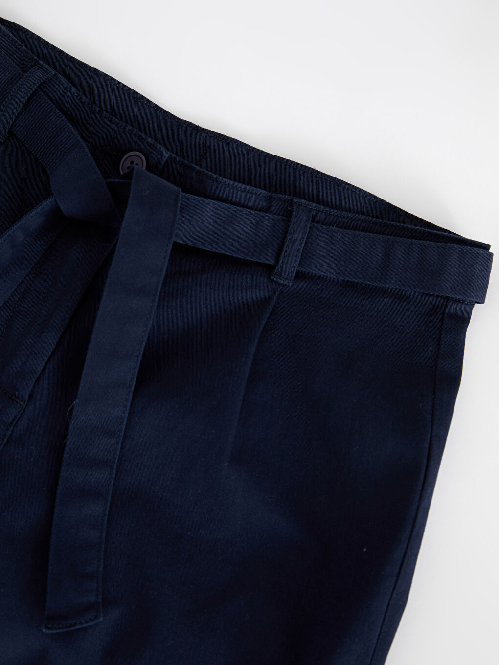 Тар пішімдегі саржа қыз шалбары-2