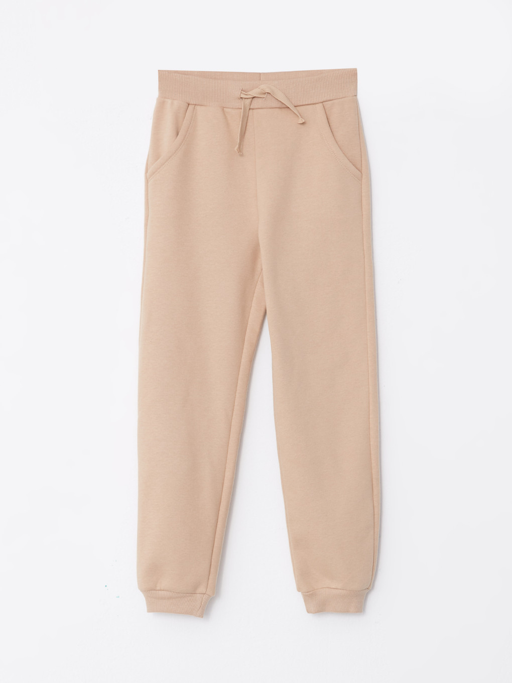 Elastic Waist Basic Girls' Jogger Sweatpants